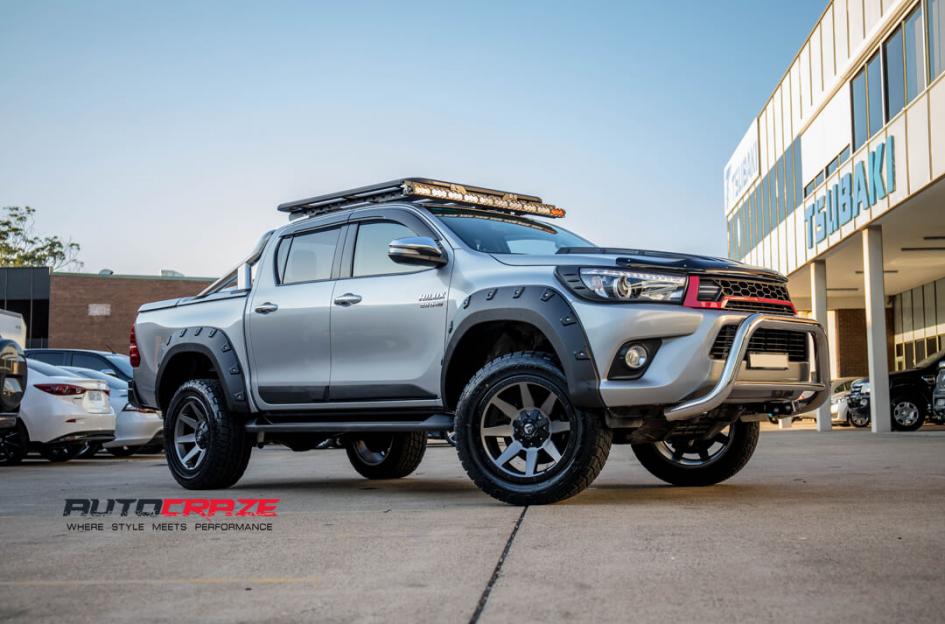 TOYOTA HILUX N80 4WD WILDCAT MATTE GUN METAL
